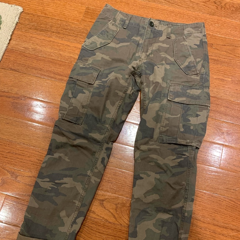 Men’s Camo Pants 28”x 30” Pockets!